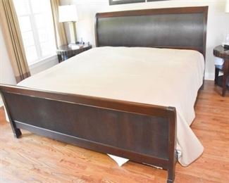 27. Contemporary Bed With Waterbury Pillowtop Mattress