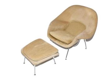1.Eero Sarrinen Designed Womb Chair Ottoman