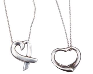 8. Elsa Peretti for Tiffany Sterling Necklaces