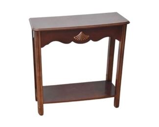 15. Small Wooden Console Table