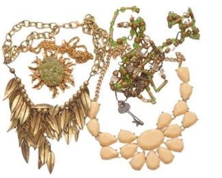 18. Costume Jewelry Necklaces