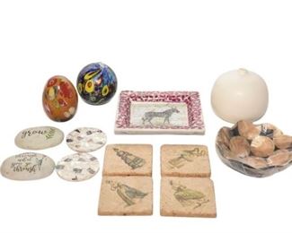 113. Group Lot Of Decorative Objects