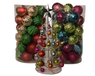 121. Group Lot Of Christmas Decorations