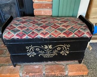 Vintage Storage Bench