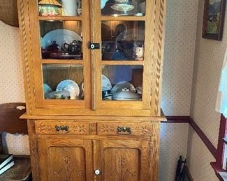 Antique Hutch Cupboard