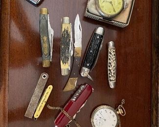 Pocket Watches & Pocket Knives