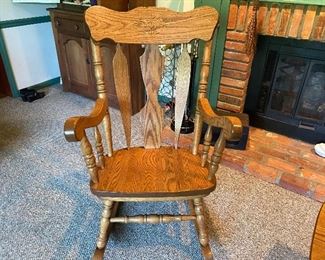 Solid Wood Rocker