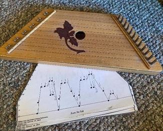 William Rees Handcrafted String Lap Harp