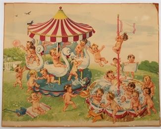 1940s Original Advertising Swan Soap