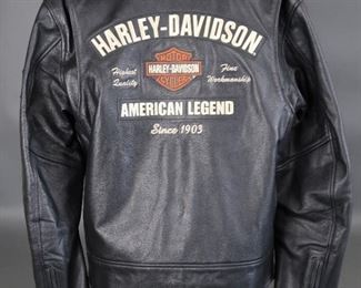 NEW Harley-Davidson American Legend Leather Coat Size Medium