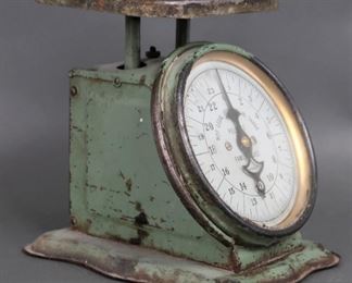 Antique Pelouze Family Scale