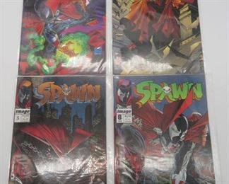 Spawn #1, #3, #5, #8 Image Comics Todd McFarlane