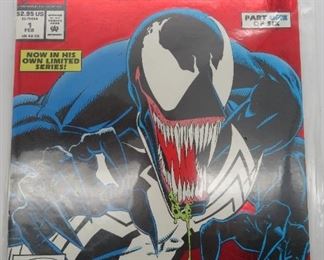 Venom #1 Lethal Protector 1992 Red Foil Cover NM