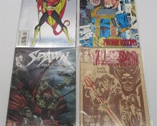 Marvel Cable/Hellstorm/Warlock #1's & Spawn #1 • Marvel - Hellstorm Prince of Lies #1 - Very Fine
• Marvel - The Warlock Chronicles #1 - Foil - Very Fine
• Marvel - Cable #1 - Foil - Near Mint
• Image - Spawn The Undead #1 - Fine
