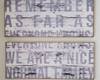 Remember As Far As Everyone Knows We Are a Nice Normal Family