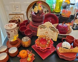 Fall, Autumn, Thanksgiving dishes, serving pieces and decor