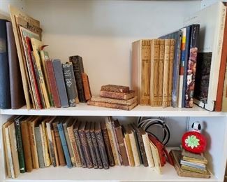 Vintage and antique books