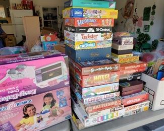 Lots of games and puzzles