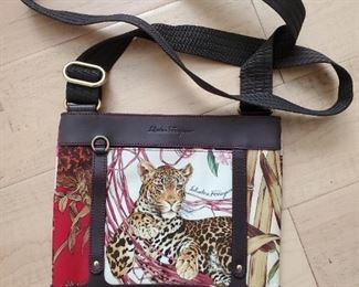 Ferragamo leopard bag