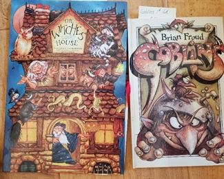 Witches' Scary House pop-up book (excellent condition), 1st Edition Goblins