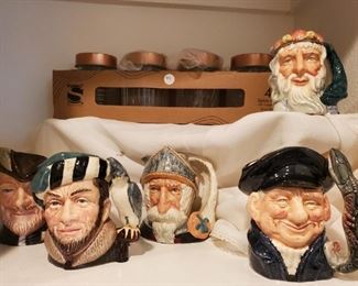 Royal Doulton Toby jugs