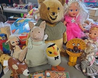 Vintage toys and dolls