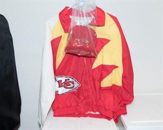 Men's KC Chiefs Jacket and Hat