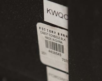 Pottery Barn 3 Drawer Bookcase Console