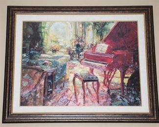 Piano Wall Art