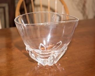 Signed Glass Bowl