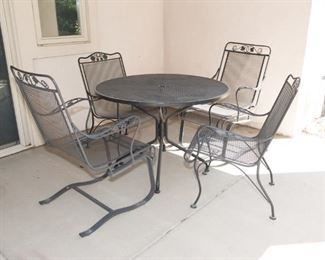 Metal Outdoor Patio Set