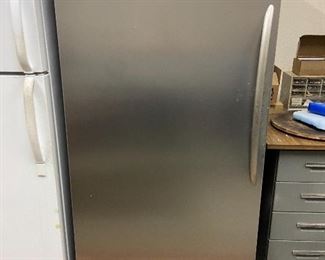 Frigidaire Upright Freezer  Model PLFU1778ES6
Serial WB82829498
AMPS 5.0
67”Hx 32”Wx30”D including handle measurement