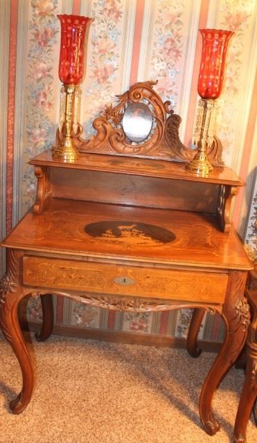 Italian inlaid desk