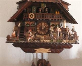 rare German coocoo clock