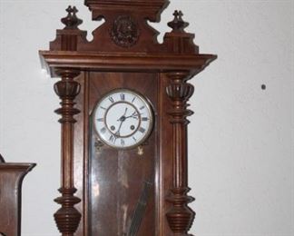 Gustov Becker wall clock