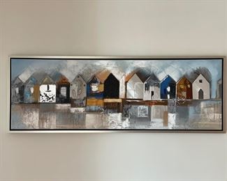 Multi-media artwork for Uttermost. Measures 60" W x 22" H.