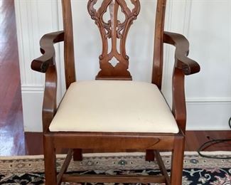 Set of 10 Paramount Antiques for New York dining chairs. Includes 2 arm chairs and 8 side chairs. Photo 1 of 2.