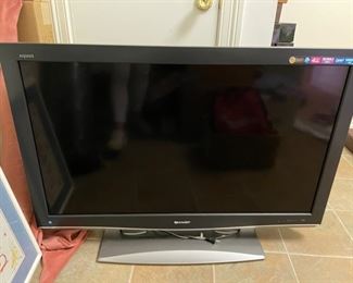 Sharp Aquos TV. Photo 1 of 3.