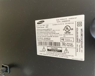 Samsung Flat Screen smart TV.