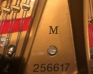 1920s fully refurbished ebony Steinway Model M baby grand piano. Photo 3 of 6.