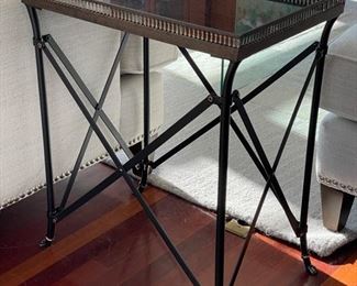 Restoration Hardware side table. Photo 1 of 2.