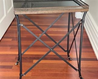 Restoration Hardware side table. Photo 2 of 2.