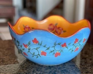 Decorative serving bowl - 2 available.