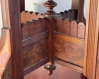 Antique Victorian Eastlake side table. Measures 27.5" W x 21" D x 27" H Photo 2 of 3.