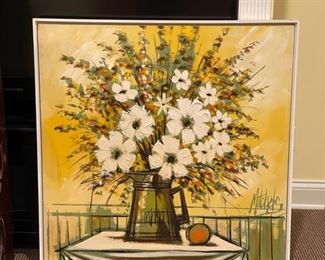 Oil painting signed by artist. Photo 1 of 2.