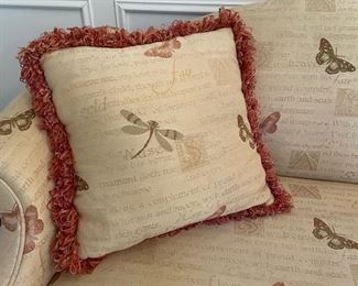 Baker camelback loveseat. Photo 2 of 2.