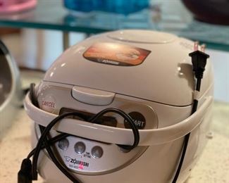 Zojirushi rice cooker.