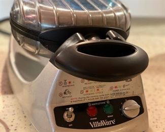 VillaWare waffle maker.