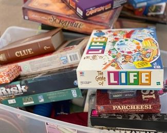 Assorted board games. Photo 1 of 2.