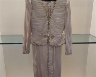 George F. Couture size 4 evening gown with jacket. Photo 1 of 2.